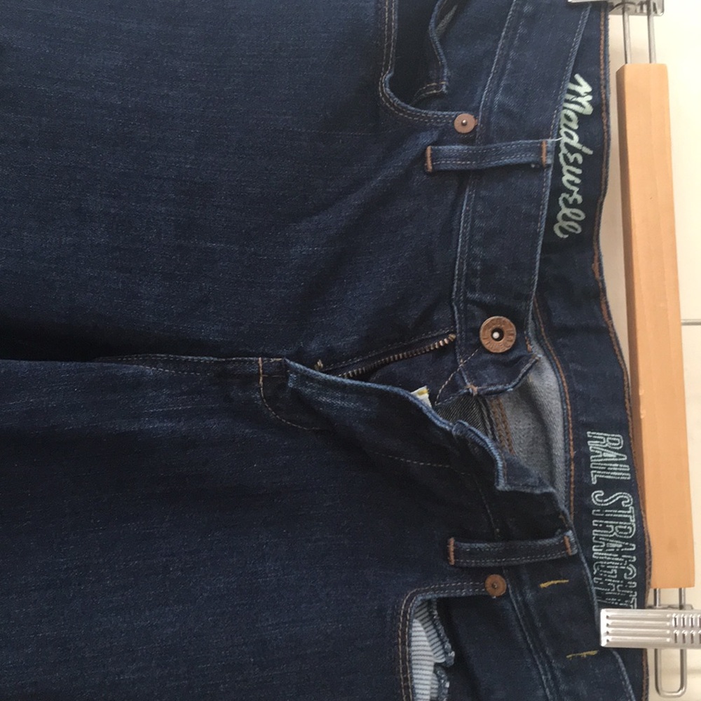 Madewell Rail Straight Jeans 30 x 34